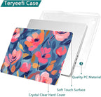Teryeefi for M4 MacBook Pro 14 inch Case 2024 2023 2021, Hard Shell Cover + - Image 7