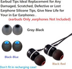 Replacement Earbud Tips Earbud Covers Silicone Tips Ear Gels Fit - Image 5
