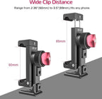 ULANZI ST-27 Phone Tripod Mount, 360° Metal Phone Holder - Image 5
