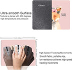 Mouse Pad, Cute Fox Mouse Pad for Women, Washable Square Cloth Mousepad for - Image 3
