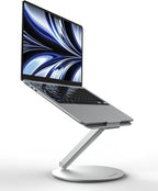 LULULOOK Laptop Stand for Desk 2025, 360 Rotating Adjustable Laptop Riser by LULULOOK