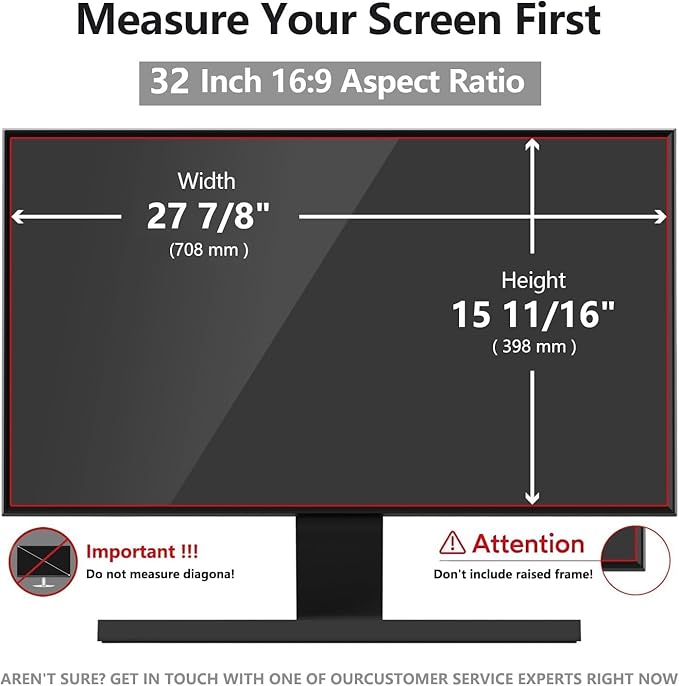 32 Inch Computer Privacy Screen Shield - Image 2