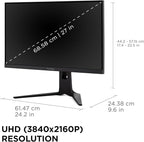 ViewSonic XG275D-4K 27 Inch 4K UHD Gaming Monitor - Image 7