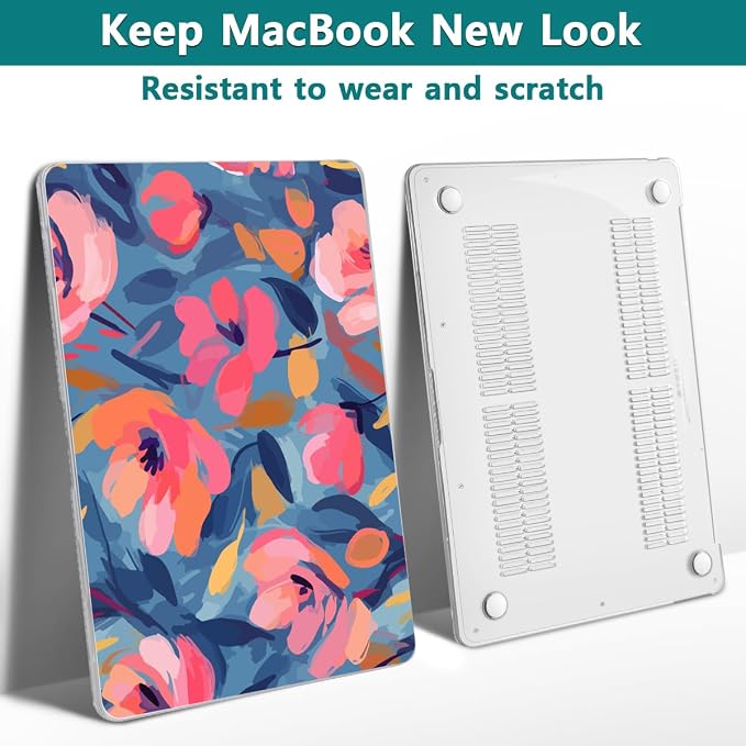 Teryeefi Compatible with M2 M1 MacBook Pro 13 Inch Case A2338 A2289 A2251 A2159 - Image 4