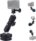 Camera Suction Cup Mount with Ball Head Magic Arm, Universal 360°Vacuum Suction by Mechrig