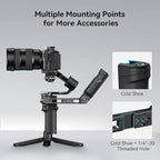 SmallRig Plastic Lightweight Adjustable Handle Sling Handgrip Only - Image 5