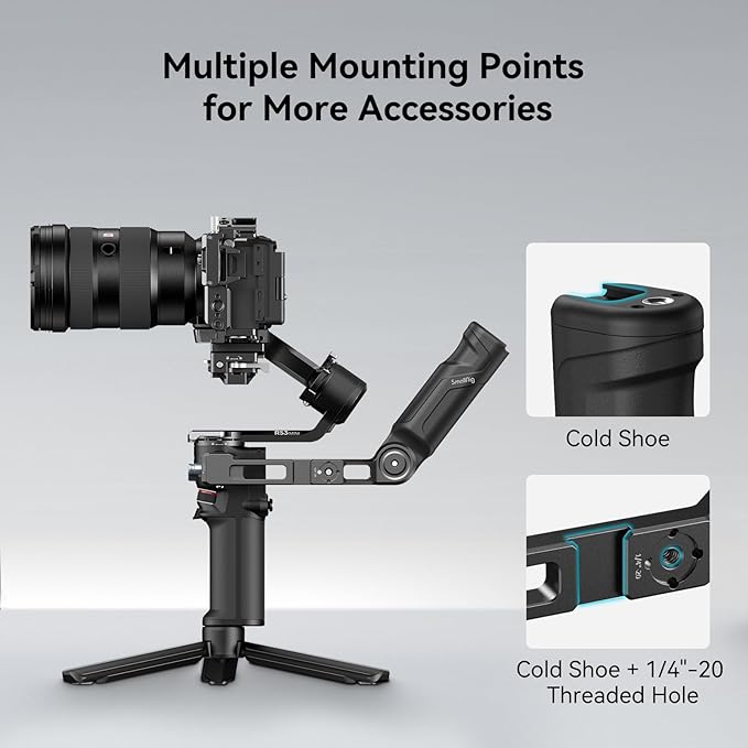 SmallRig Plastic Lightweight Adjustable Handle Sling Handgrip Only - Image 5