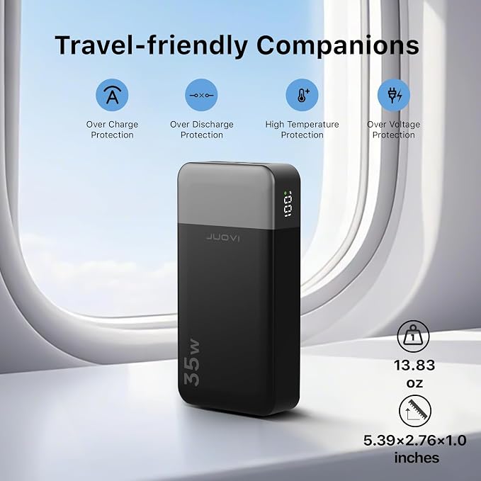 20000mAh Power Bank Portable Charger, 35W PD 3.0 QC 4.0 Fast Charging Phone - Image 7