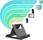 Foldable Portable and Angle Adjustable Phone Tablet Stand Holder - Image 2