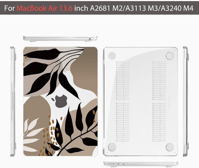 Teryeefi for MacBook Air 13.6 inch Case M2 M3 2022 2023 2024 A2681 A3113 - Image 6