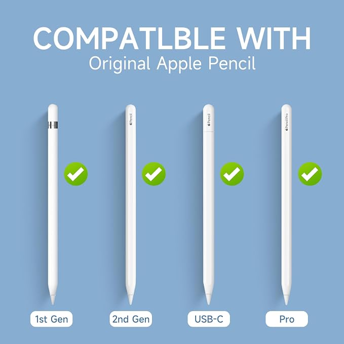 nimin Replacement Tips for Apple Pencil 2nd Gen & 1st Gen- Apple Pencil Spare - Image 2