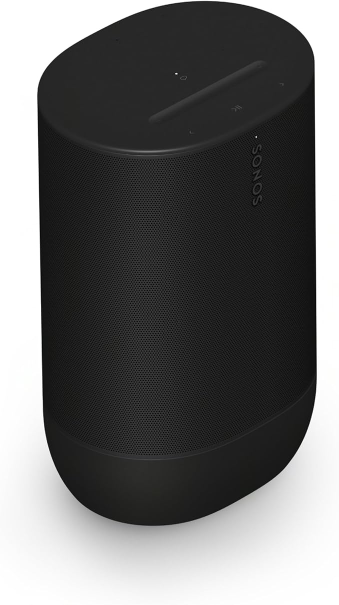 Sonos Move 2 - Black - Wireless Portable Bluetooth Speaker by Sonos