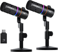 EJoy D10 PRO Combo Dual-Channel Wireless USB Gaming Microphone – RGB Dynamic Mic by COMICA