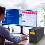 600VA/360W Ups Battery Backup and Surge Protector, Computer Uninterruptible - Image 7