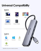LENTION 6-in-1 USB C Hub Dock - Image 7