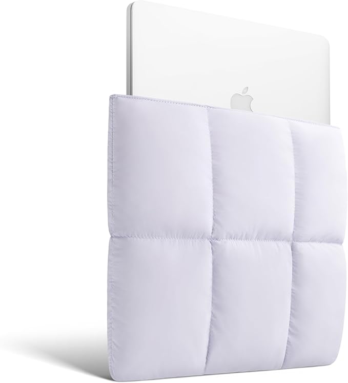 Comfyable Puffy Laptop Sleeve 13 Inch 14 Inch, Quilted Puffer Laptop Carrying - Image 2