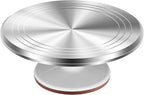 Kootek Aluminium Alloy Revolving Cake Stand 12 Inch Rotating Cake Turntable by Kootek