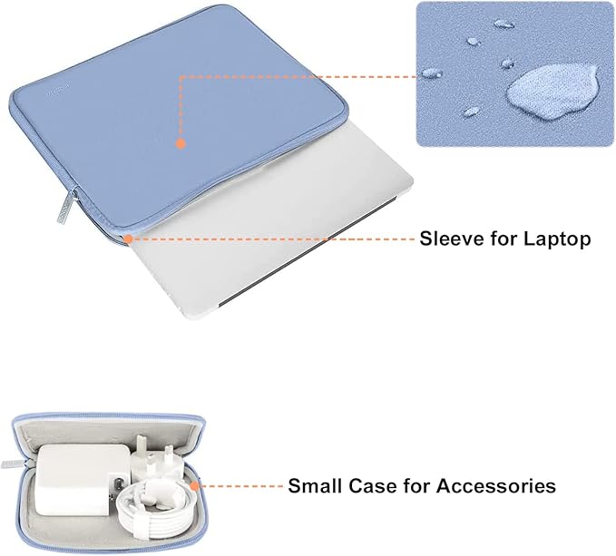 MOSISO Laptop Case 13.3 inch, 13-13.3 inch Laptop Sleeve Bag Compatible - Image 2