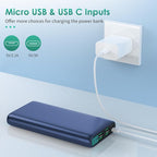 Portable Charger 38800mAh, LCD Display Power Bank, 5 USB Outputs Battery Pack - Image 7