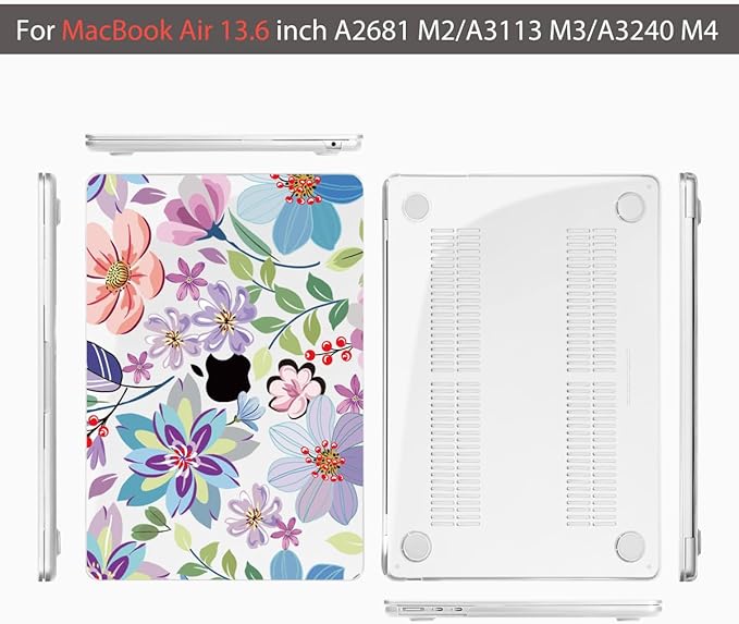 Teryeefi for M4 M3 M2 MacBook Air 13 inch Case 2025 2024 2023 2022 Release - Image 7