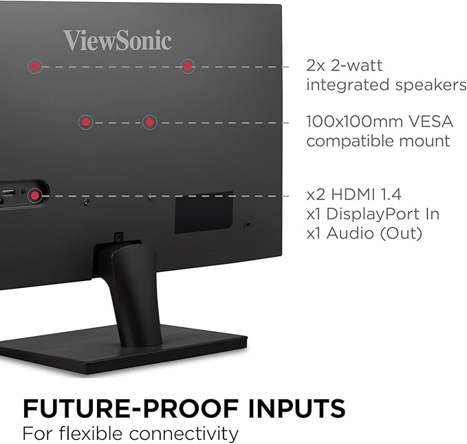 ViewSonic VA2715-2K-MHD 27 Inch 1440p LED Monitor - Image 5