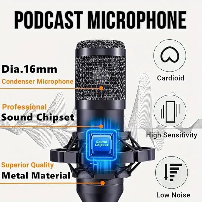sktome Podcast Equipment Bundle, V8max Voice Changer - Image 2