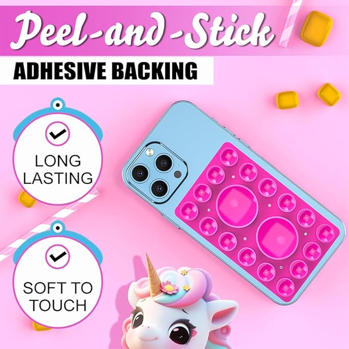 Silicone Suction Holder, Silicon Adhesive Phone Accessory - Image 4