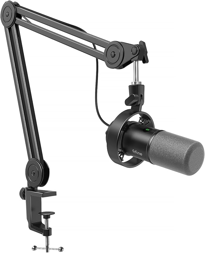 FIFINE Dynamic Podcast Microphone Set by FIFINE