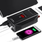 POTEK 750W Power Inverter 12V DC to 110V AC Car Adapter - Image 4