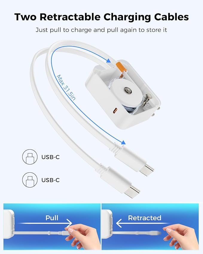 SUPERONE 3 in 1 Retractable Wall Charger - Image 2