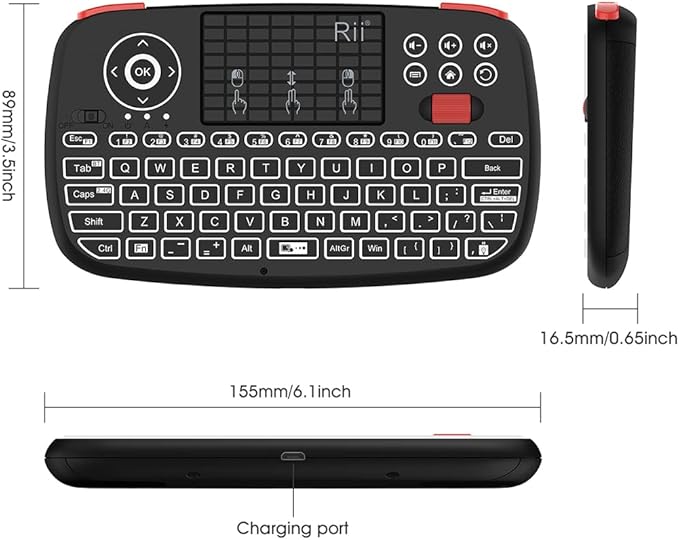 Rii i4 Mini Bluetooth Keyboard - Image 9