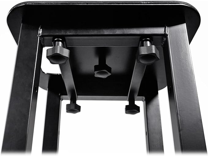 Rockville RTP82B 8 ft Adjustable Black Totem Moving Head Light Stand, Dual - Image 4