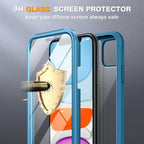 Miracase Glass Series for iPhone 11 Case 6.1 inch, Upgraded Full-Body Rugged - Image 5