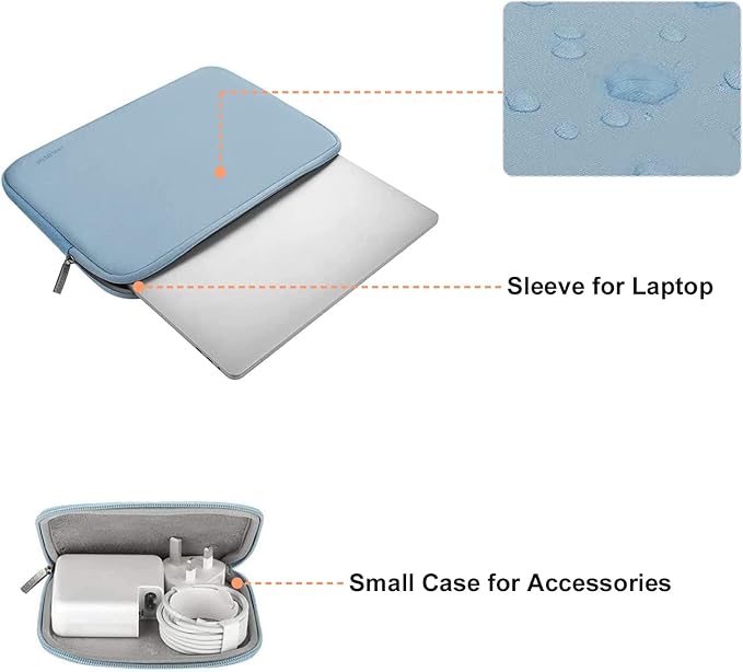 MOSISO Laptop Case 16 inch, 15-15.6 inch Laptop Sleeve Bag Compatible - Image 2