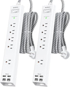 Addtam 2 Pack Power Strips by Addtam