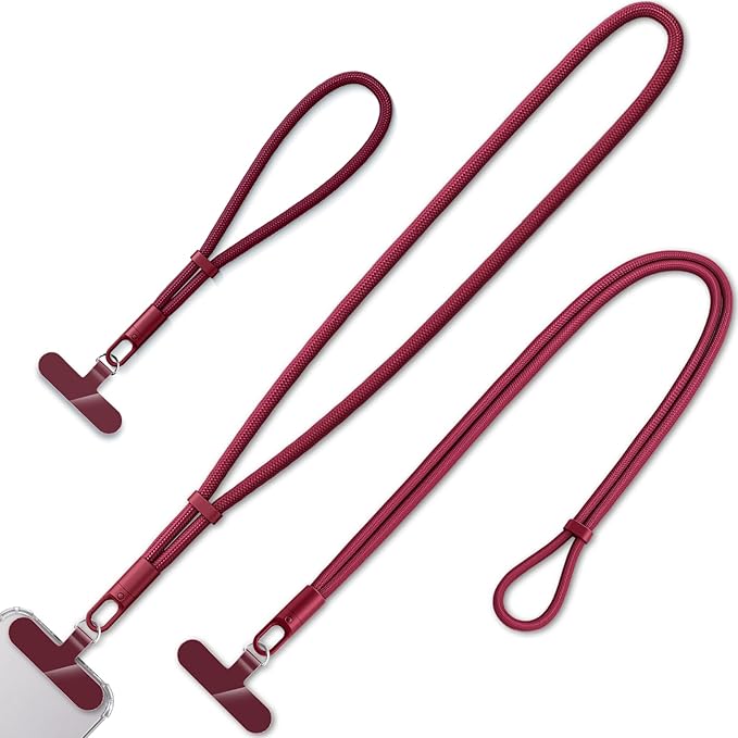 3 Pack Phone Lanyard, 1×Phone crossbody strap, 1×Phone Neck Strap, 1×Wrist Strap by KITANIS