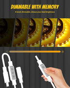 YM E-Bright Led Dimmer Switch Inline Mini Flash Strobe Blink Module Controller - Image 3