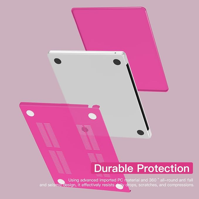CISSOOK Compatible with MacBook Air 13 inch Case 2025 2024 2023 2022, Hard - Image 3