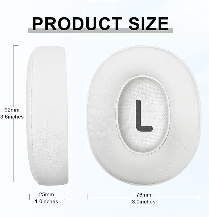 Replacement Ear Pads for JBL Tune 700/710/720/750/760/770 Headphones, Headset - Image 3