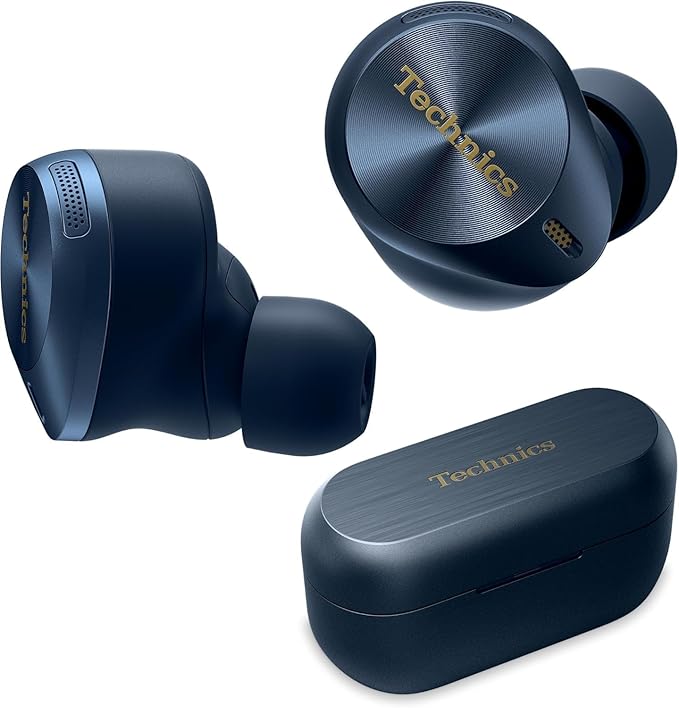 Technics EAH-AZ80-A Premium Hi-Fi True Wireless Bluetooth Earbuds by Technics