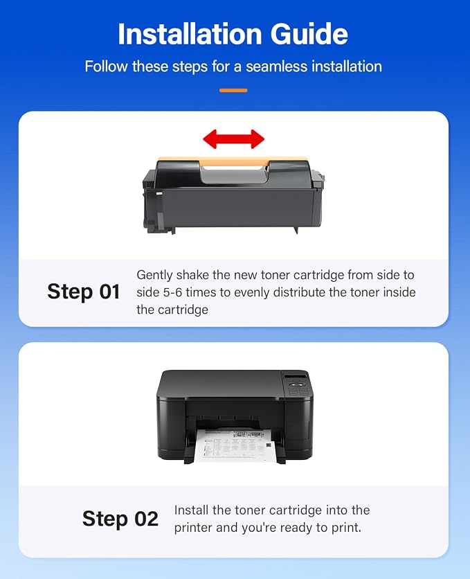 4600 4620 4622 Toner Cartridge Black 1-Pack High Capacity Replacement - Image 4