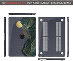 Teryeefi MacBook Air M2 Case 2022 Release A2681 Model, Glossy Plastic Hard - Image 6