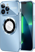 Magnetic for iPhone 13 Pro Case, Built-in Camera Lens Protector, Compatible by MAKAVO