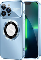 Magnetic for iPhone 13 Pro Case, Built-in Camera Lens Protector, Compatible by MAKAVO