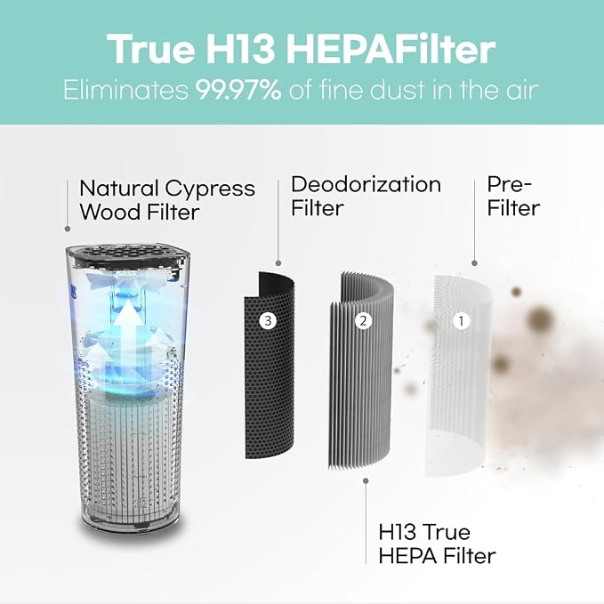 IMUNSEN M-003B True HEPA 13 Filter Air Purifier - Image 4