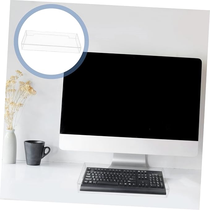 Cabilock Clear Desktop Computer Keyboard Cover Skin, Keyboard Cover, Acrylic - Image 8