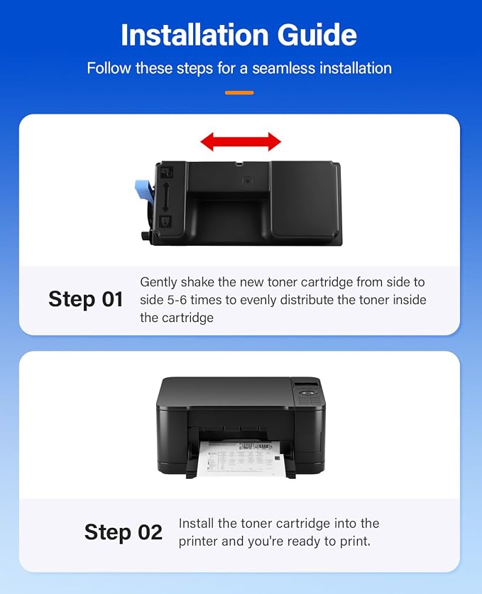 TK-3432 TK3432 Toner Cartridge Black 2-Pack High Yield - Image 4