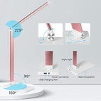 LED Desk Lamp with Night Light, Fast Wireless Charger, USB Charging Port - Image 5