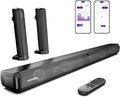 ULTIMEA 2.2ch Sound Bar for Smart TV, Peak Power 100W, 2-in-1 Detachable Sound by ULTIMEA