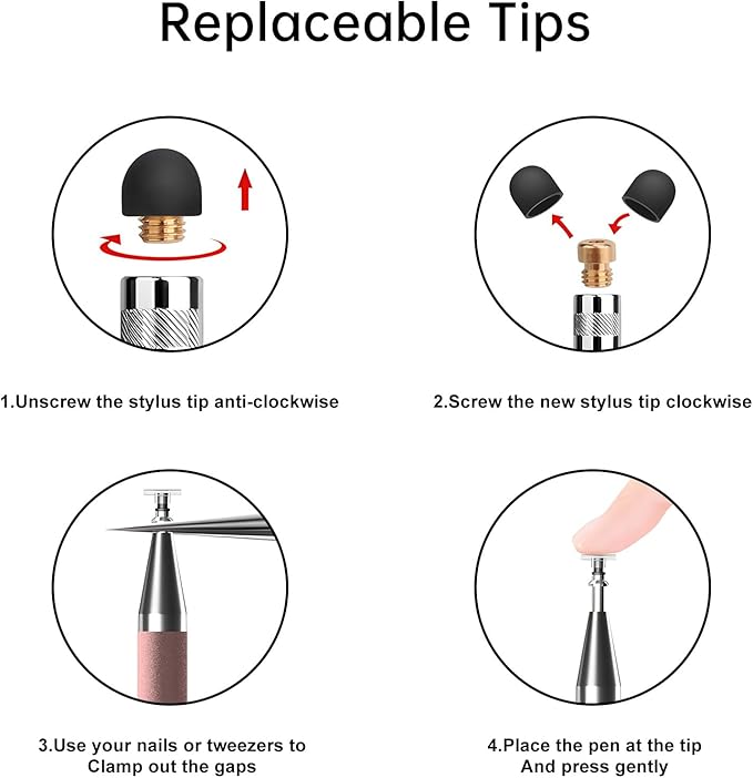 Bopomofo Stylus, 2-in-1 Stylus Pen - Image 5